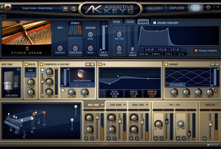 xln audio addictive keys mark on
